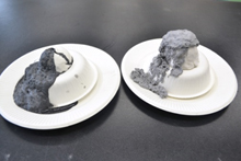 （火山マグマ噴出実験　写真３）