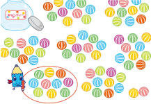 算数_1年_p125 作業の説明