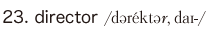 23. director