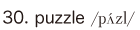 30. puzzle