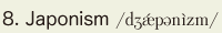8. Japonism