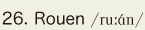 26. Rouen