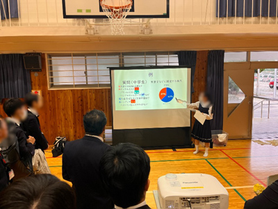 研究発表会での発表