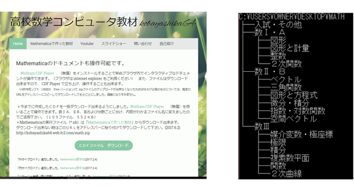高校数学コンピューター教材