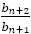 b_(n+2)/b_(n+1)