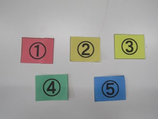 図１．回答カード