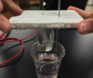 Mg-Znカルバニ電池