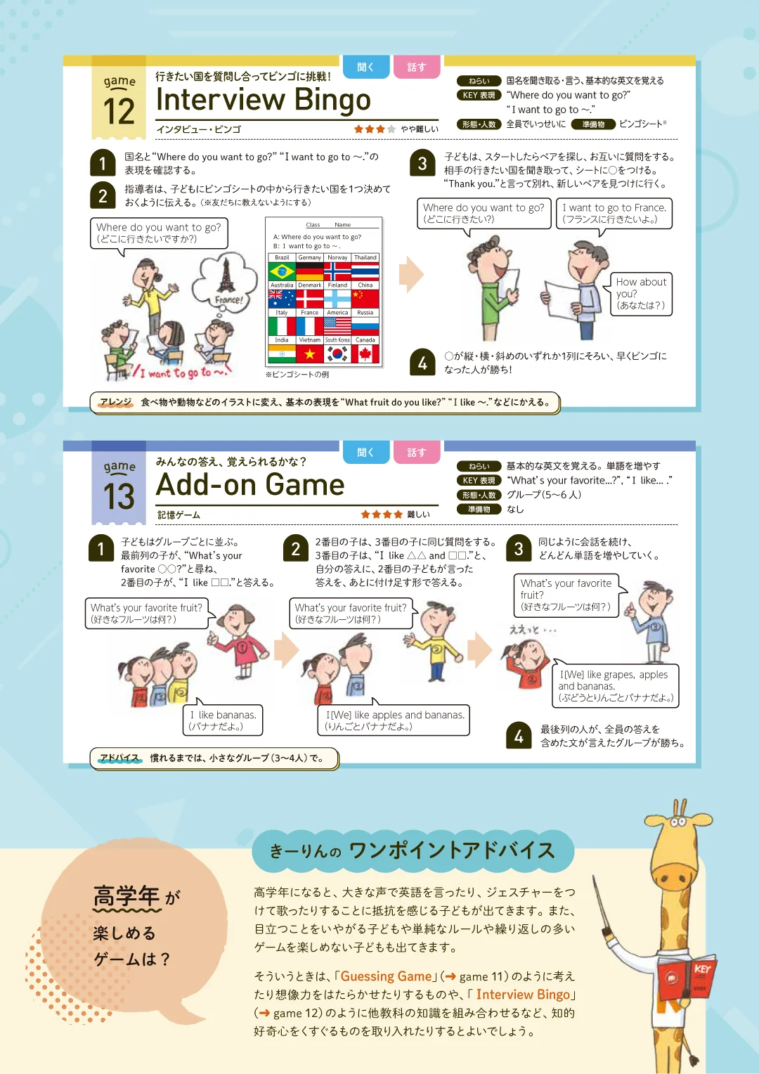 授業づくりのためのゲーム集 5ページ目