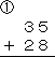 35＋28