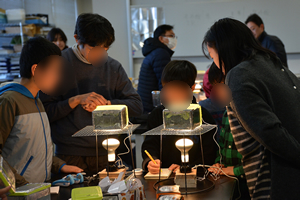 写真３：実験のようす