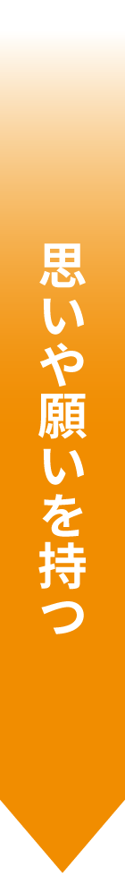 思いや願いを持つ