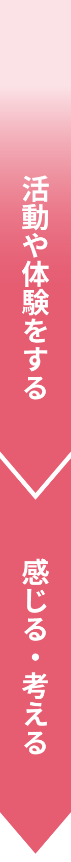 活動や体験をする  感じる・考える
