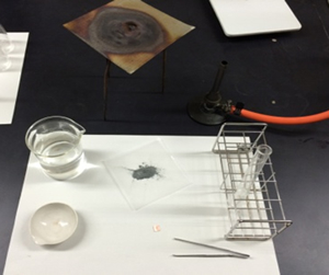 「亜鉛めっき」用の実験器具