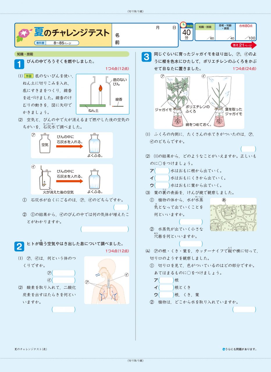 小学６年 理科 新興出版社